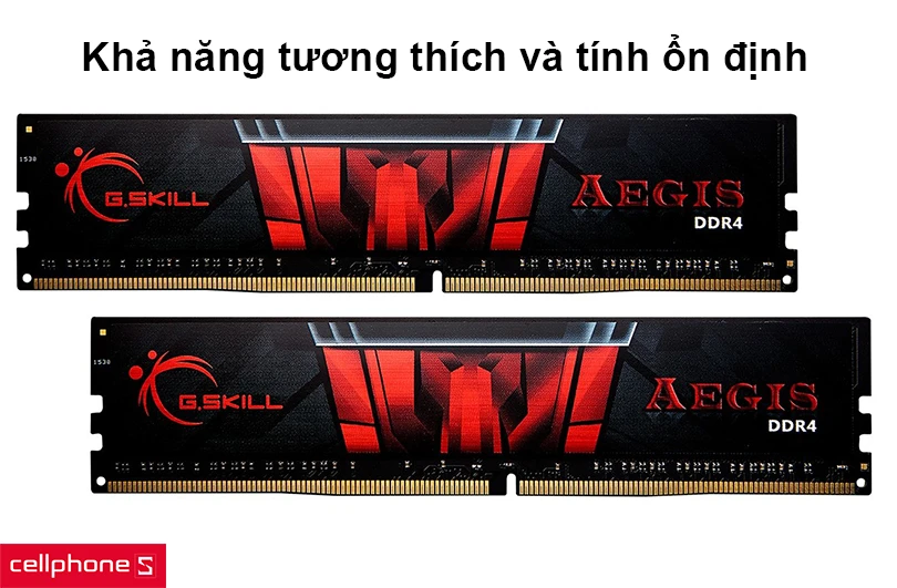 RAM PC G.SKILL Aegis 8GB 3200MHz DDR4