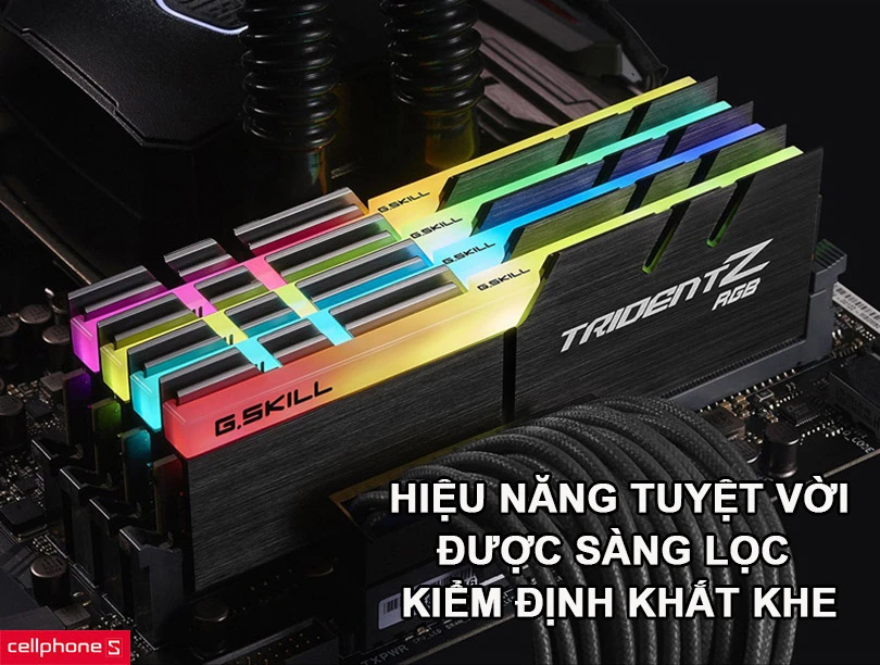 Sở hữu hiệu năng tuyệt vời, được sàng lọc kiểm định khắt khe