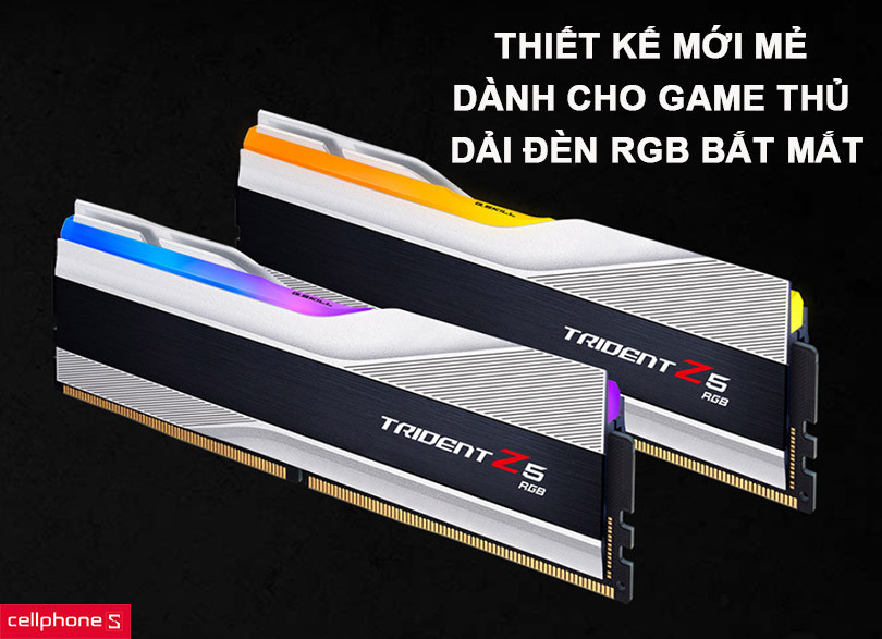 RAM PC G.SKILL Trident Z5 RGB 32GB (2X16) 6000MHz DDR5