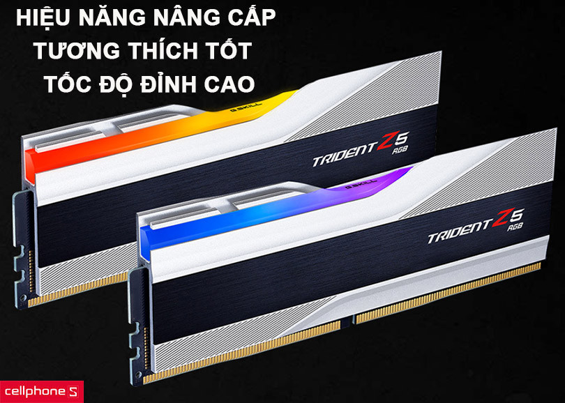RAM PC G.SKILL Trident Z5 RGB 32GB (2X16) 6000MHz DDR5