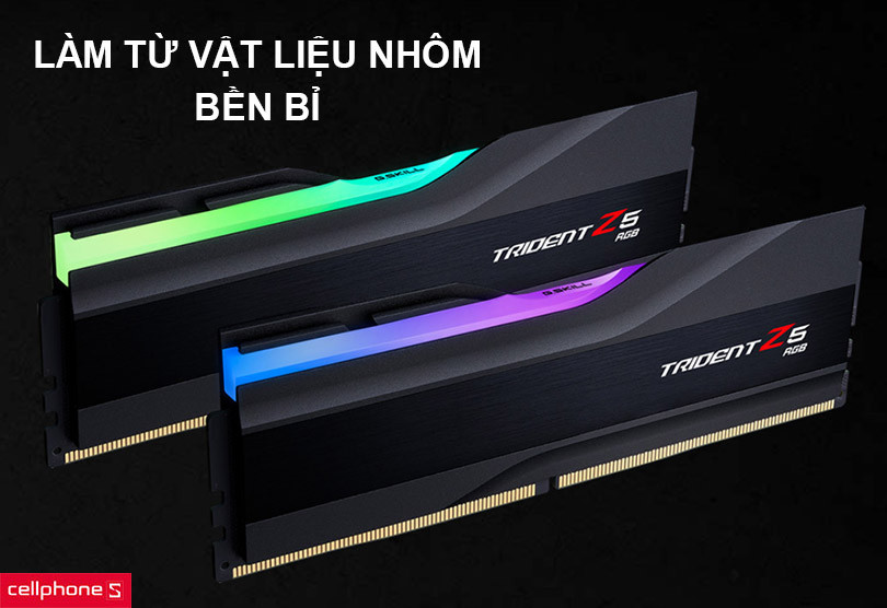 RAM PC G.SKILL Trident Z5 RGB 32GB (2X16) 6000MHz DDR5