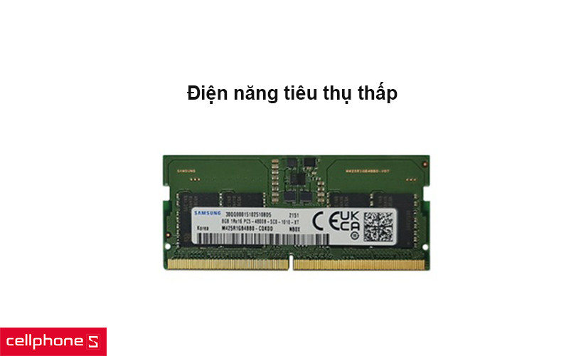 RAM Laptop Samsung 8GB 4800MT/S DDR5