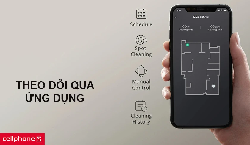 Chuyển động thông minh, điều khiển qua ứng dụng