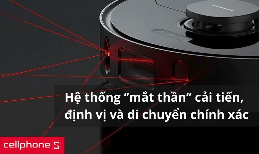 Hệ thống ‘’mắt thần’’ cải tiến, định vị và di chuyển chính xác