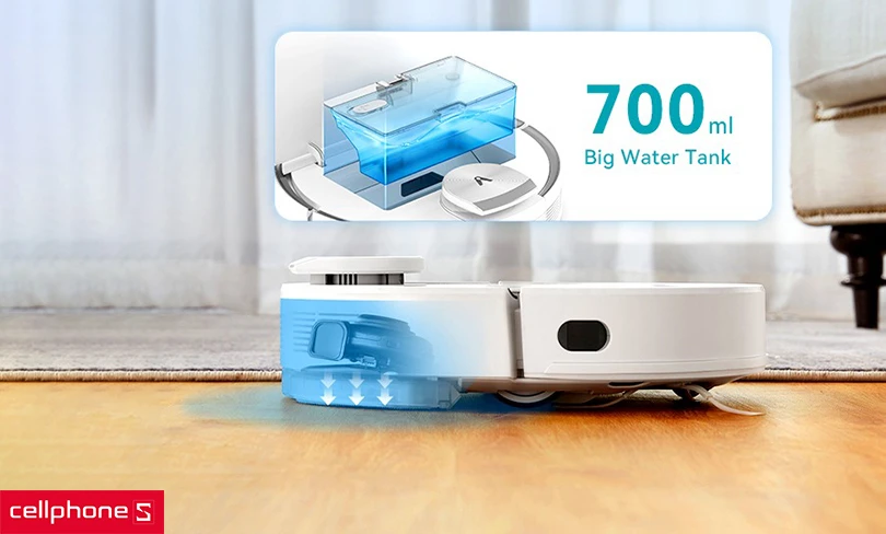 Robot hút bụi lau nhà Viomi V3 Max - Làm sạch 3 trong 1 hiệu quả