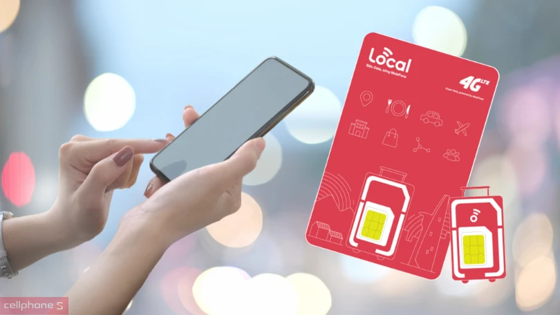 Sim 4G Local A68S 3GB/Ngày