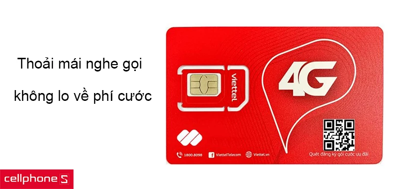 Sim 4G Viettel V150Z 6GB/ ngày free 12 tháng