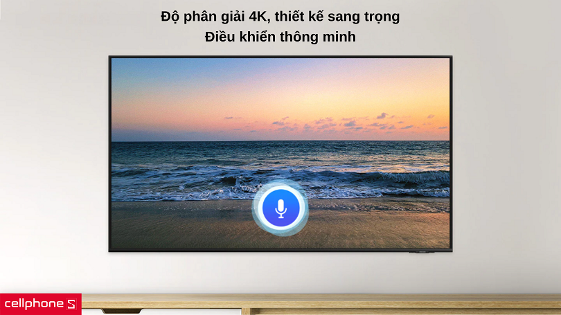Smart Tivi Samsung Crystal UHD 4K 50 INCH UA50AU8000KXXV