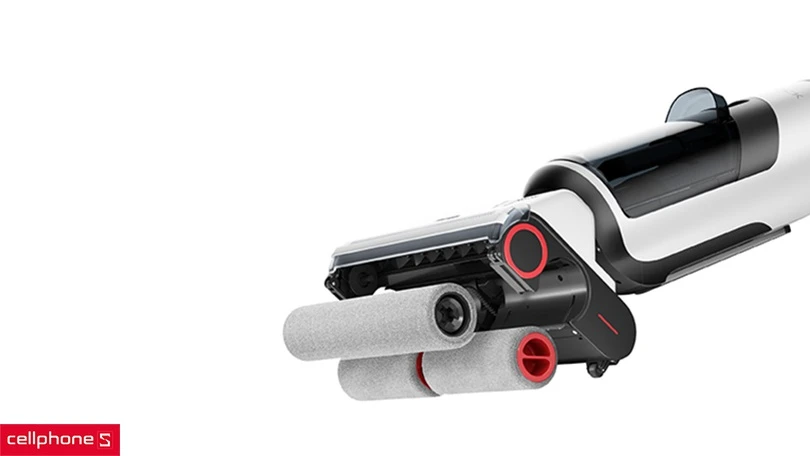 Độ bền con lăn chính robot hút bụi Roborock Dyad