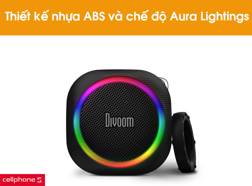 Thiết kế nhựa ABS chắc chắn cùng với chế độ Aura Lightings