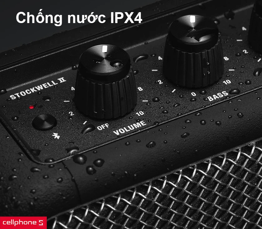 Khả năng chống nước IPX4