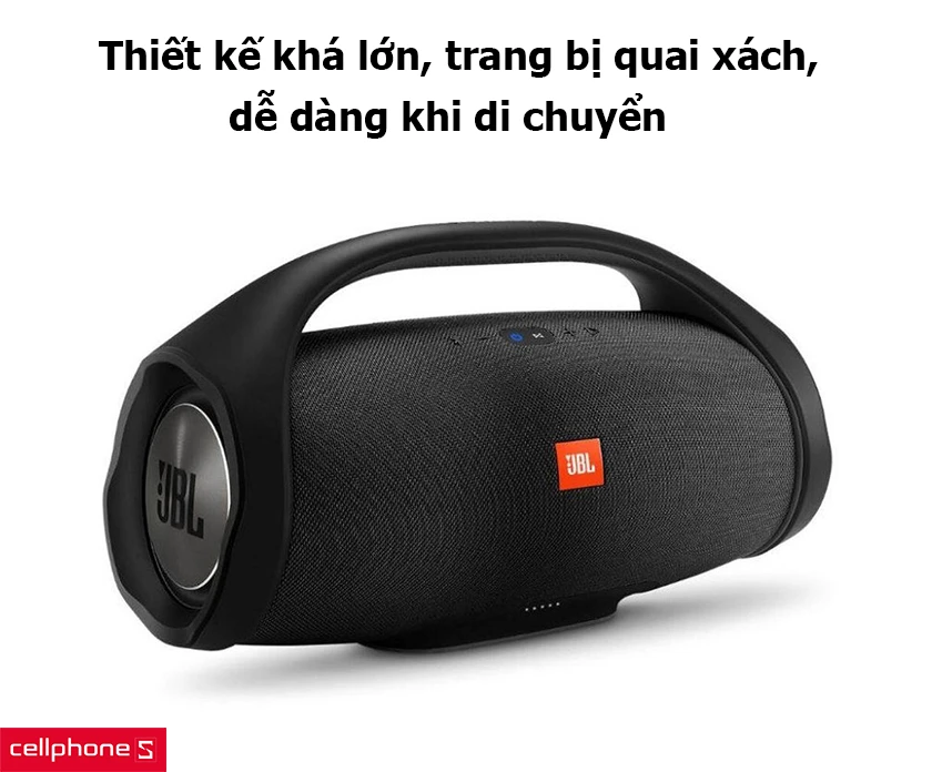 Thiết kế khá lớn, trang bị quai xách, dễ dàng khi di chuyển