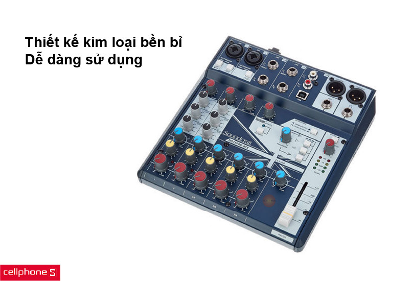 Bộ trộn âm thanh Soundcraft SCR Notepad 5CH