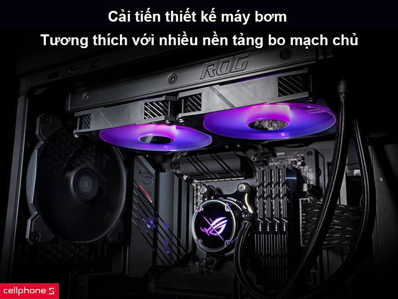 Tản nhiệt nước ASUS Rog STRIX LC 360 ARGB
