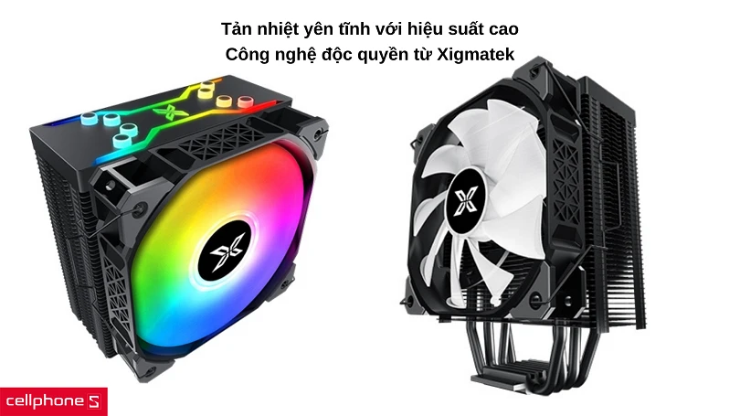 Bộ tản nhiệt Xigmatek Air Killer Pro – Siêu tản nhiệt, siêu cuốn hút
