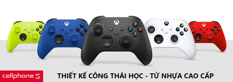 Thiết kế công thái học, làm từ nhựa cao cấp