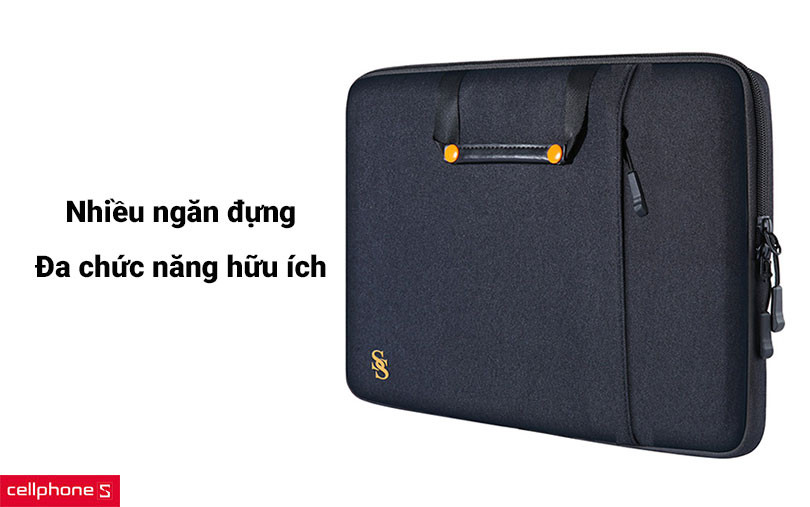 Thiết kế nhiều ngăn đựng đồ và đa chức năng hữu ích