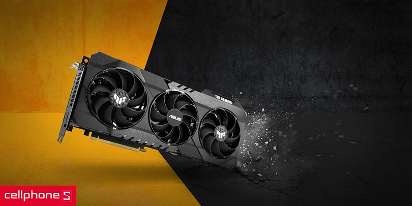 VGA Asus TUF Gaming GeForce RTX 3090 Ti 24G tích hợp phần mềm tùy chỉnh hợp lý