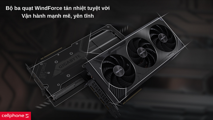 Card màn hình GIGABYTE GeForce RTX 3090 Ti GAMING 24G - Tuyệt tác đồ họa từ NVIDIA