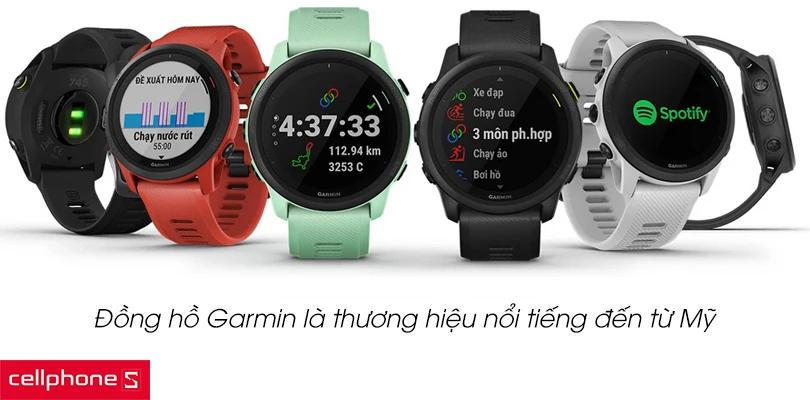 Đồng hồ Garmin của nước nào? Đôi nét về Smartwatch Garmin