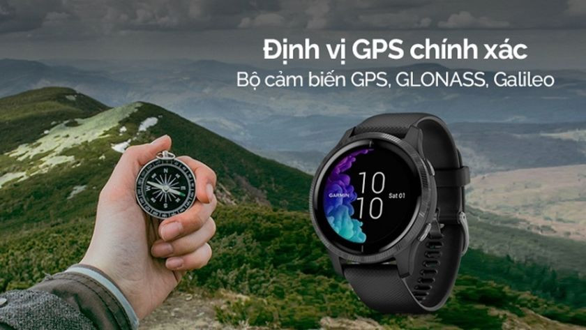 Sản phẩm ứng dụng công nghệ GPS hiện đại, thời lượng pin đến 36h