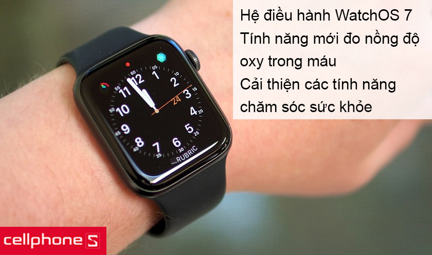 Hệ điều hành WatchOS 7 với các tính năng mới như đo nồng độ oxy trong máu,…
