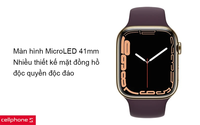 Màn hình MicroLED với kích thước lớn hơn, thiết kế mặt đồng hồ mới độc quyền
