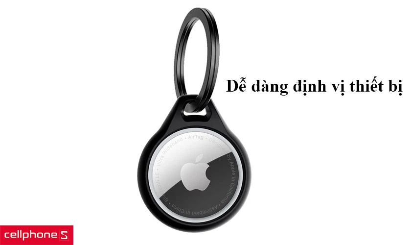 Dây đeo Apple AirTag Itskins Solid Soft-Cover