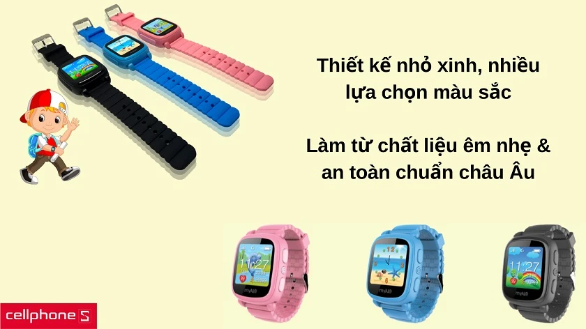 Thiết kế xinh xắn, giao diện thân thiện