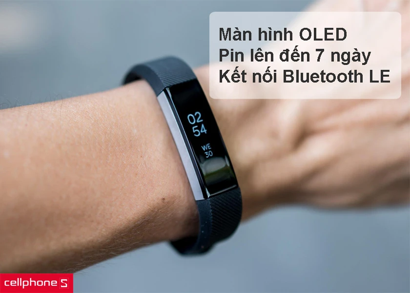 Màn hình sắc nét, hỗ trợ thông báo tin nhắn, pin có thời lượng dài
