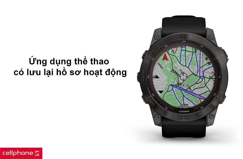 Trang bị ứng dụng thể thao, nhận thông báo khi ở trong tuyết