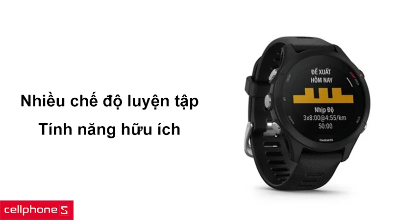 Đồng hồ thông minh Garmin Forerunner 255S Music 