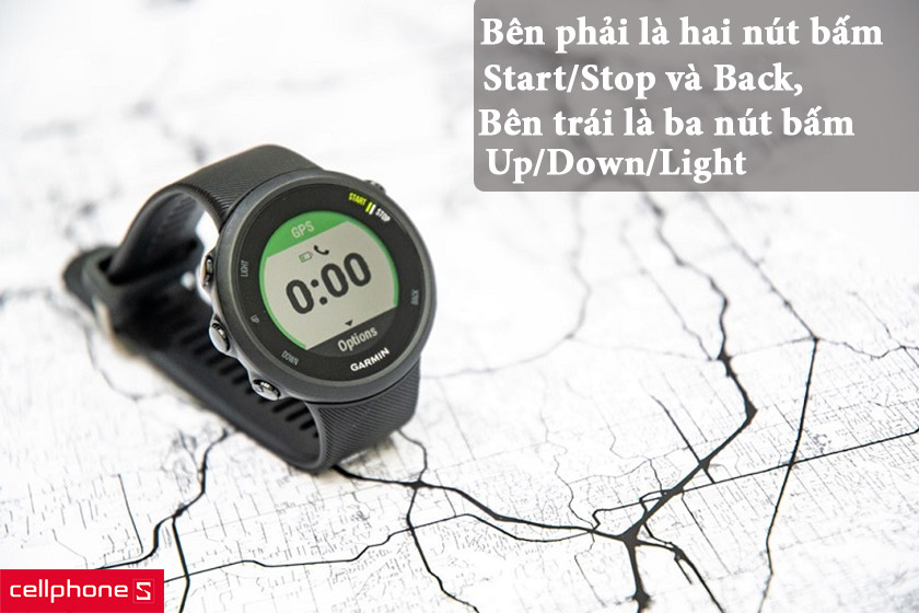 năm nút bấm vật lý