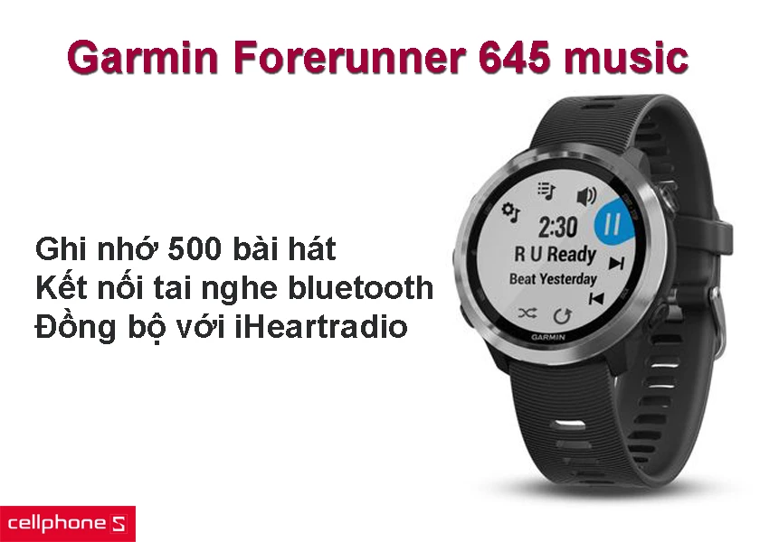 Garmin forerunner 645 clearance music giá