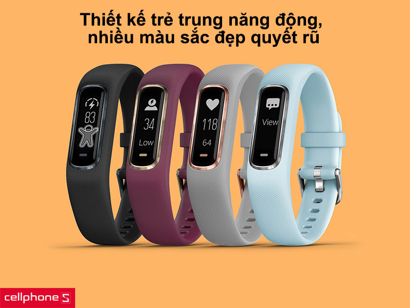 Thiết kế nhỏ thể thao nhỏ gọn đem lại sự thoải mái cho người dùng