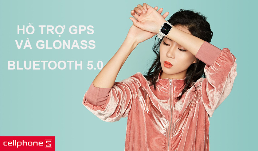 Chip GPS 28nm hỗ trợ GPS và GLONASS, kết nối Bluetooth 5.0