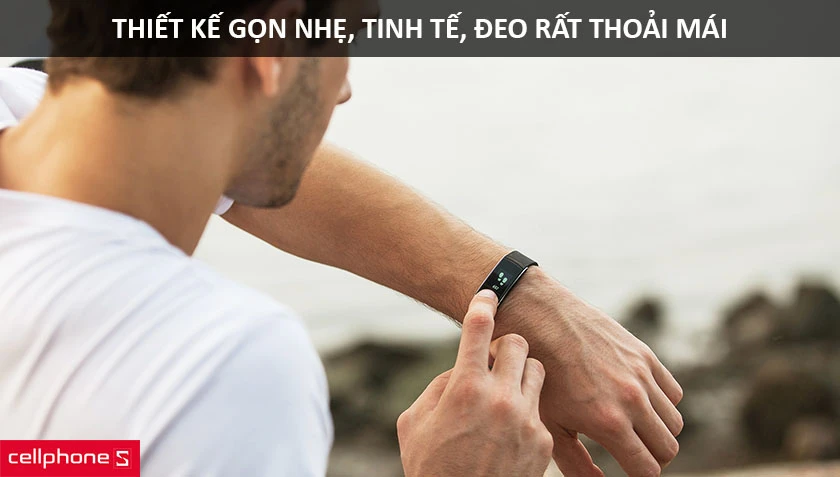 Thiết kế gọn nhẹ, đeo thoải mái, nhìn sang trọng