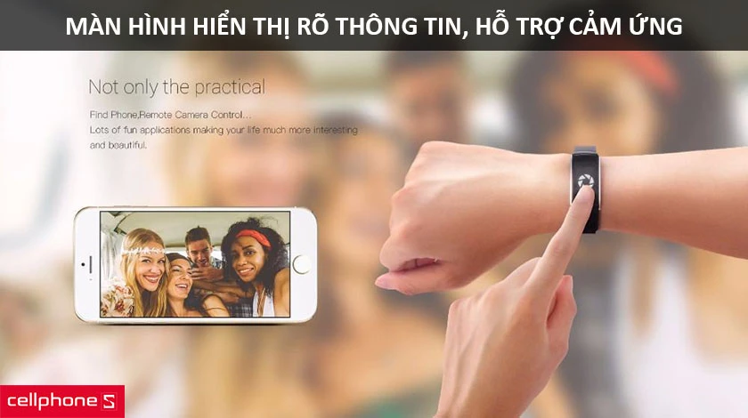 Màn hình hiển thị rõ, đầy đủ các thông tin