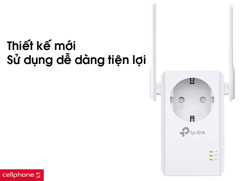 Bộ kích sóng có thiết kế độc đáo cùng sự tiện lợi khi sử dụng