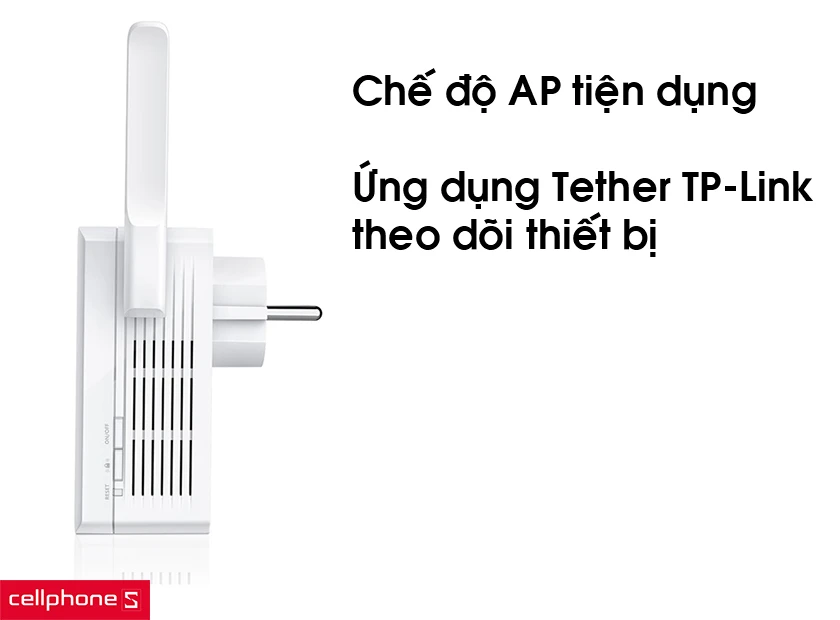 Chế độ AP và ứng dụng Tether TP-Link theo dõi thiết bị