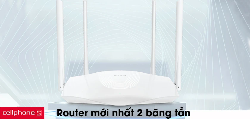 Router mới nhất 2 băng tần cho tốc độ tối đa 1775Mbps