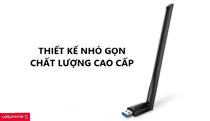 Thiết kế nhỏ gọn, chất liệu cao cấp