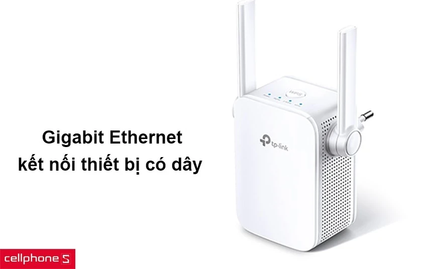 Gigabit Ethernet kết nối thiết bị có dây