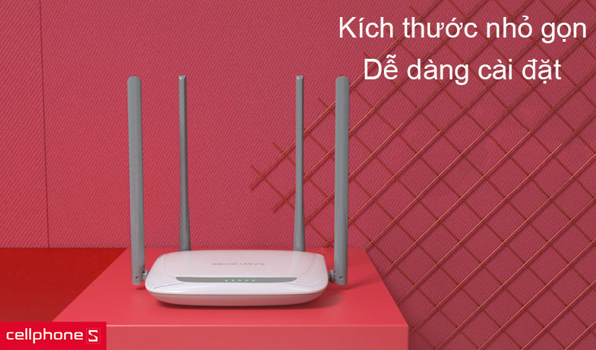 Thao tác cài đặt đơn giản