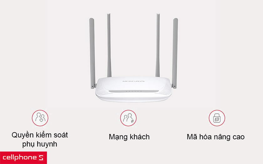 một số tính năng như quyền kiểm soát truy cập của phụ huynh hoặc tăng cường bảo mật