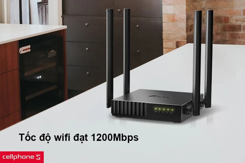 tốc độ wifi AC1200