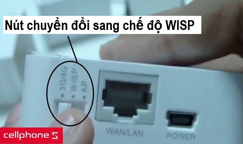 Bảo mật hơn với chế độ WISP Mode