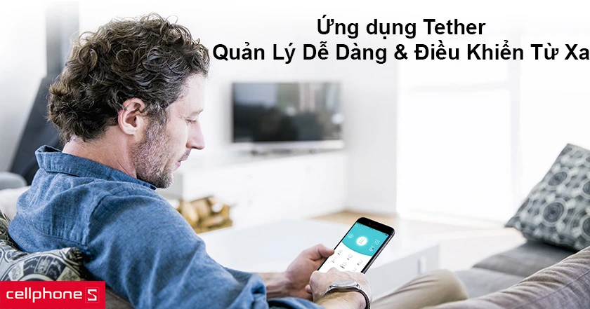 ứng dụng Tether tiện lợi