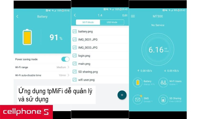 phần mềm TpMiFi dễ dàng sử dụng và quản lý
