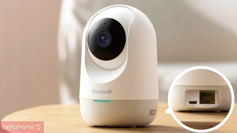 Camera IP Botslab hỗ trợ kết nối mượt mà, ổn định